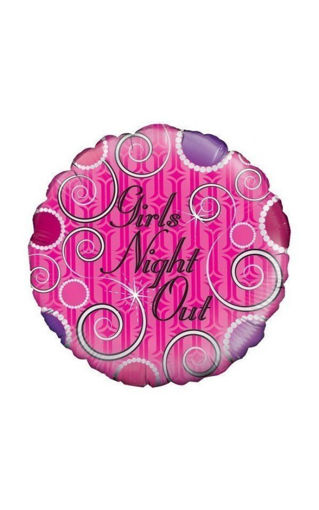 Picture of FOIL BALLOON GIRLS NIGHT OUT 18 INCH
